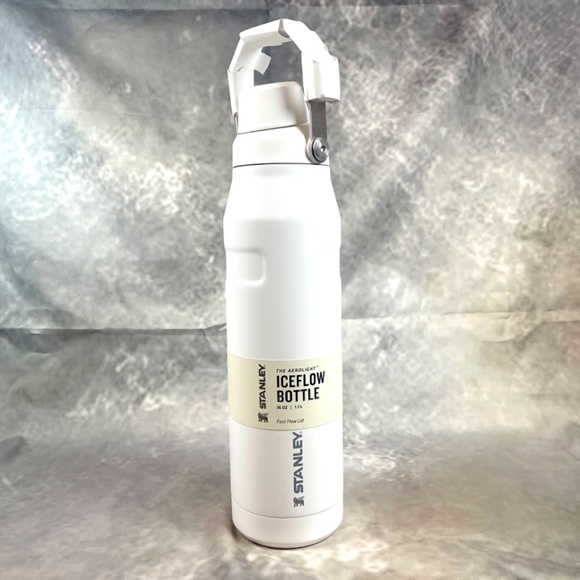 Stanley Aerolight Ice Flow Bottle 36 oz. (1.1 L) White-New With Tags - Picture 13 of 13